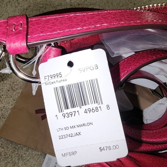 COACH MARLON FUCHSIA - Picture 5 of 14